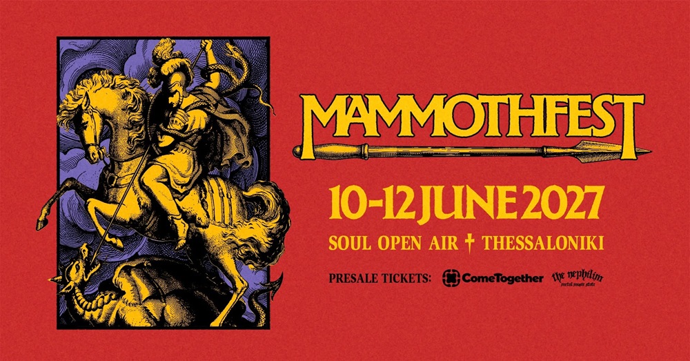 MammothFest 2027: Axel Rudi Pell, Arcturus, Atlantean Kodex και Tailgunner στις πρώτες ανακοινώσεις