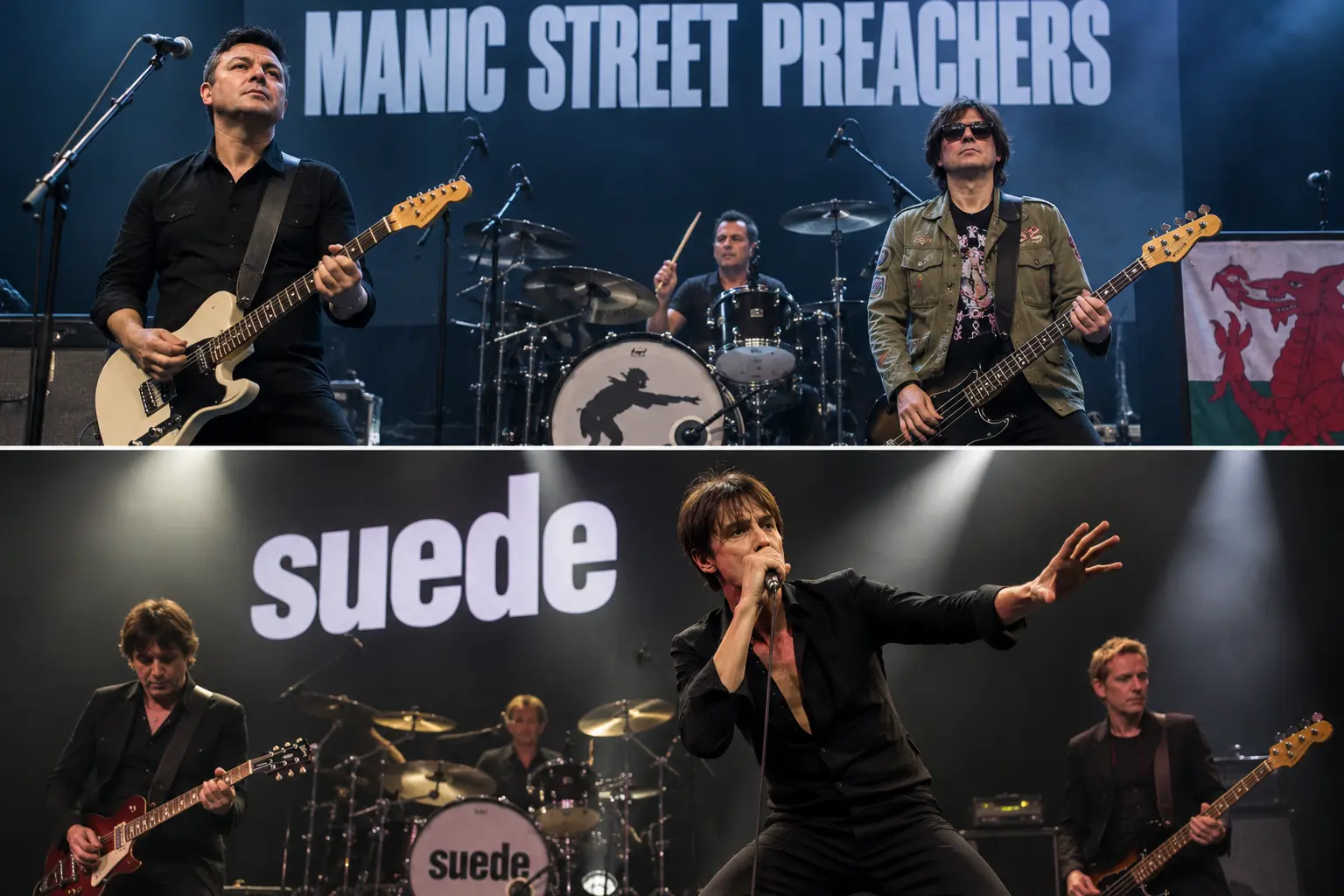 Manic Street Preachers και Suede ξεκίνησαν την κοινή τους περιοδεία στη Βρετανία με εκπλήξεις και νέα τραγούδια